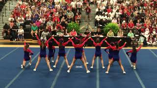 Veterans Warhawks JV Cheer 2017
