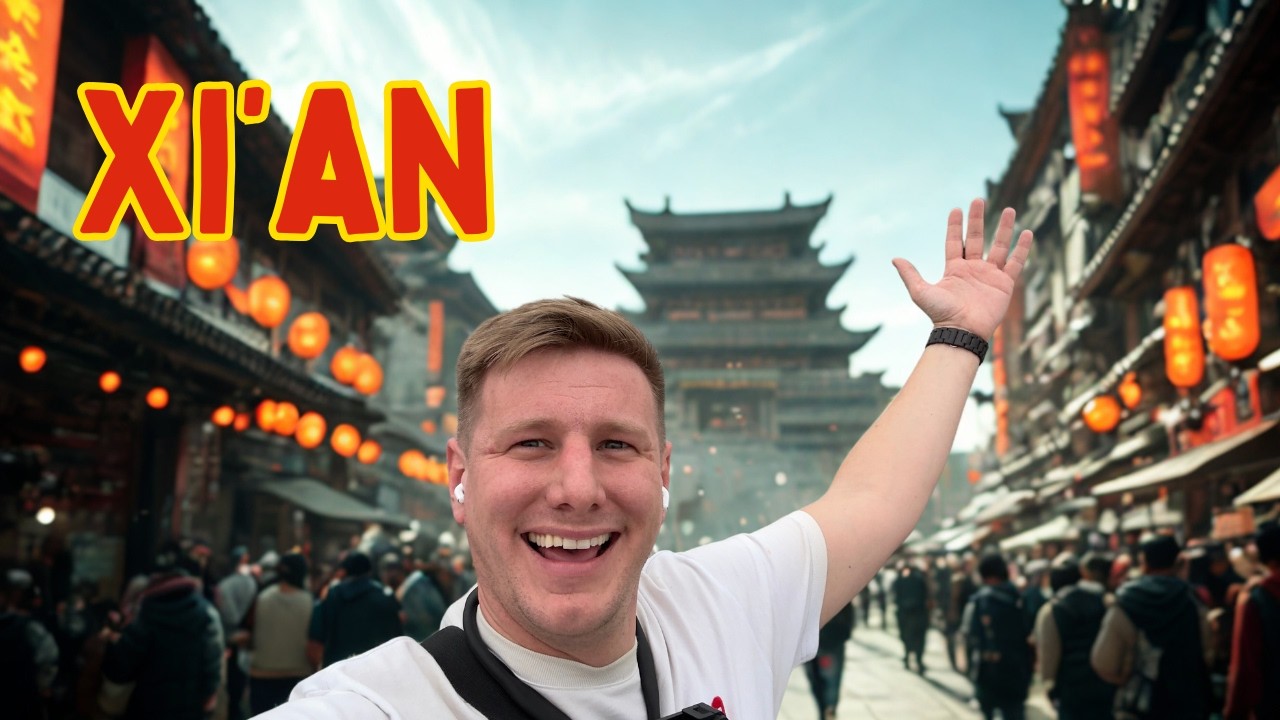 ARRIVING in Xi’an! My First Impressions of Ancient China 🇨🇳
