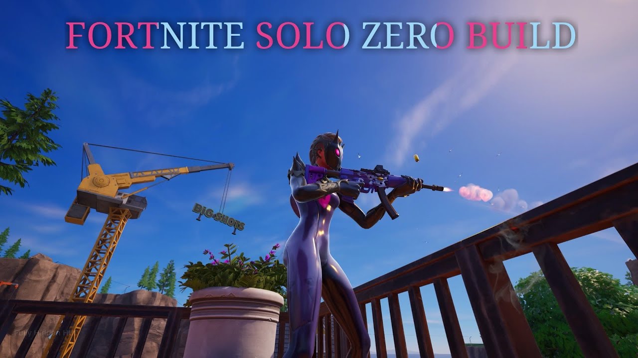 Fortnite Solo Zero Build Chapter 7 Victory Royale Gameplay - Valentine's Day Win!