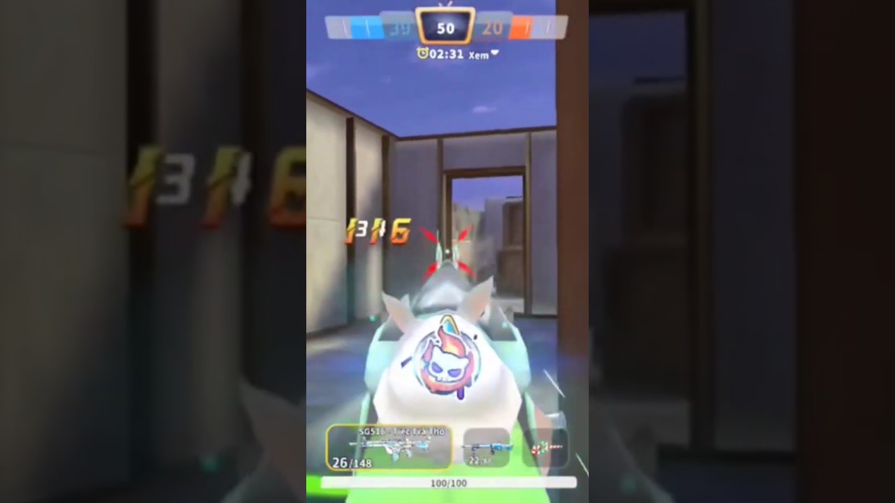 Mini World Royale | Dùng Súng SG516 Xoáy 4 Kill Liên Tục 🔫