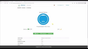 E-Sensorix Frontend Teil 2: Füllstandsanzeige und -historie für die Sensoren EcoFrog und EcoCloud