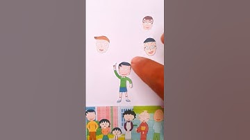 Thumbnail of Sueo Maruo head matching puzzle game | Chibi Maruko-Chan #shorts #shortsvideo #chibimarukochan