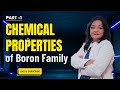 Lecture 1 Boron Family | Chemical Properties Of Boron Family 11th/12th/IIT/NEET | By Dr. Ranjana