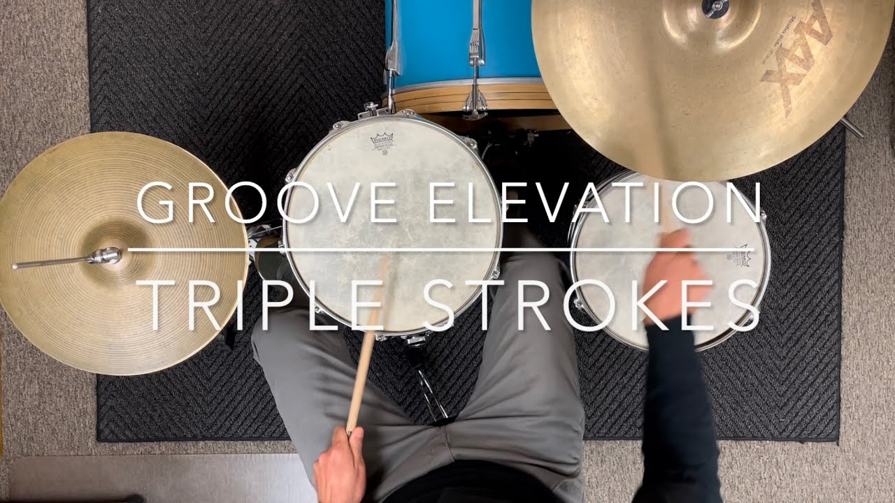 Ride Cymbal & HiHat Triple Stroke Pattern to Upgrade Your Drum Groove