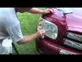 Easily restore headlight with baking soda and vinegar a ...