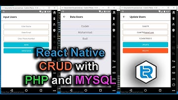 React Native - CRUD with Rest API PHP (Part 8)