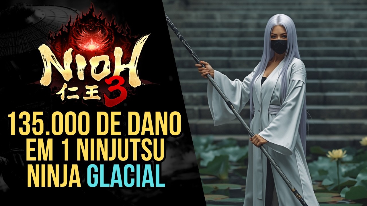 Essa build causa 135 mil de dano em um Ninjutsu - Build End Game (NG+) - Nioh 3