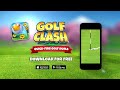 Golf clash  test jeu mobile