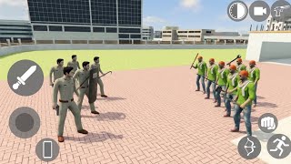 🔥 Jack Gang vs Police Gang Fighting 💥😱 Indian Theft Auto Simulator 🎯🎮 screenshot 1