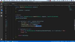 5  Loading related data using Eager loading