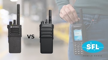 Motorola R7 vs Motorola DP4400e comparison video
