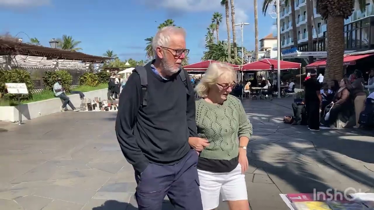 A Walk along the Seafront.. Tenerife..Puerto de la Cruz ☀️😎