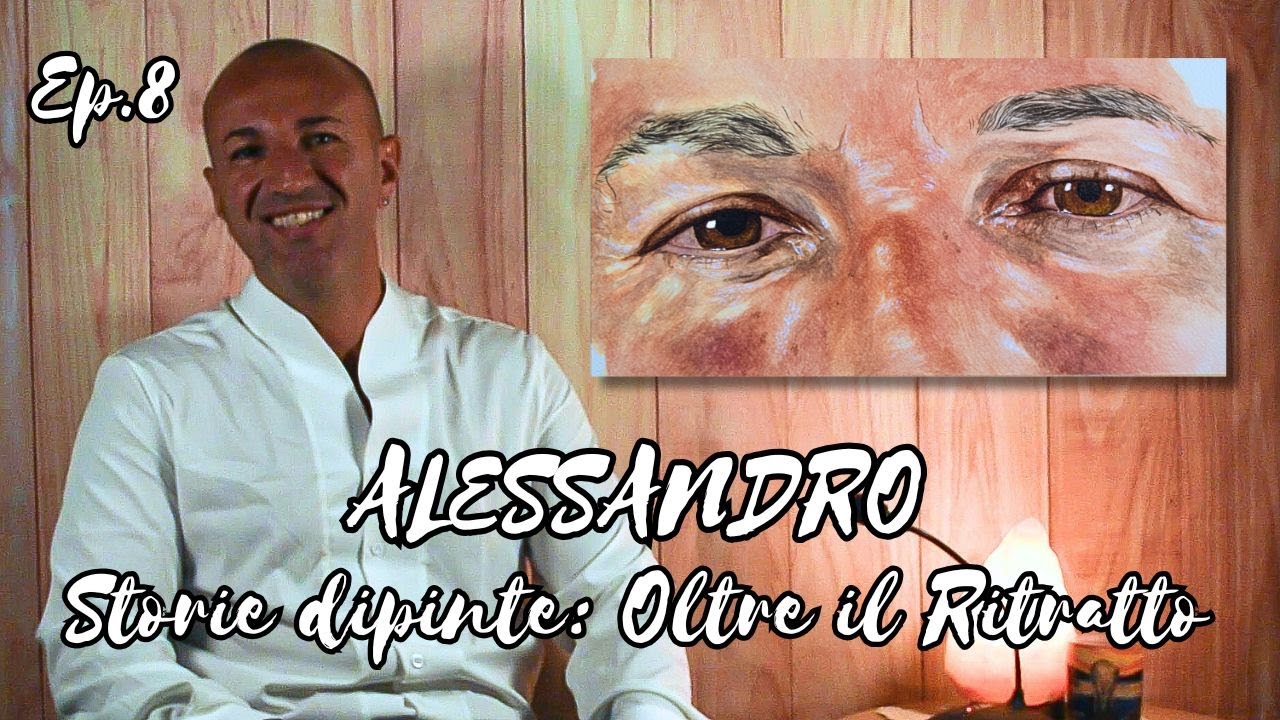 🎨 Storie Dipinte: Oltre il Ritratto | EP. 8 – ALESSANDRO. Scrittura e Alchimia
