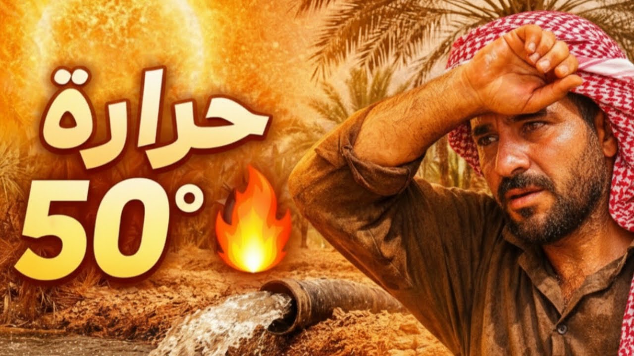 یومیاتنه فی القریه/تنظیف تحت النخیل