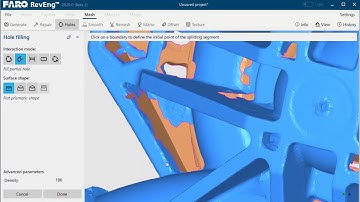 FARO RevEng 2020 - Filling Holes - English
