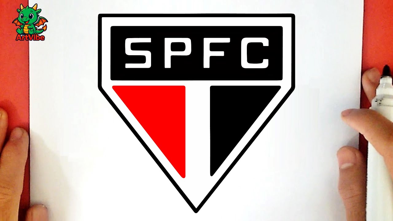 COME DISEGNARE LO STEMMA DEL SÃO PAULO