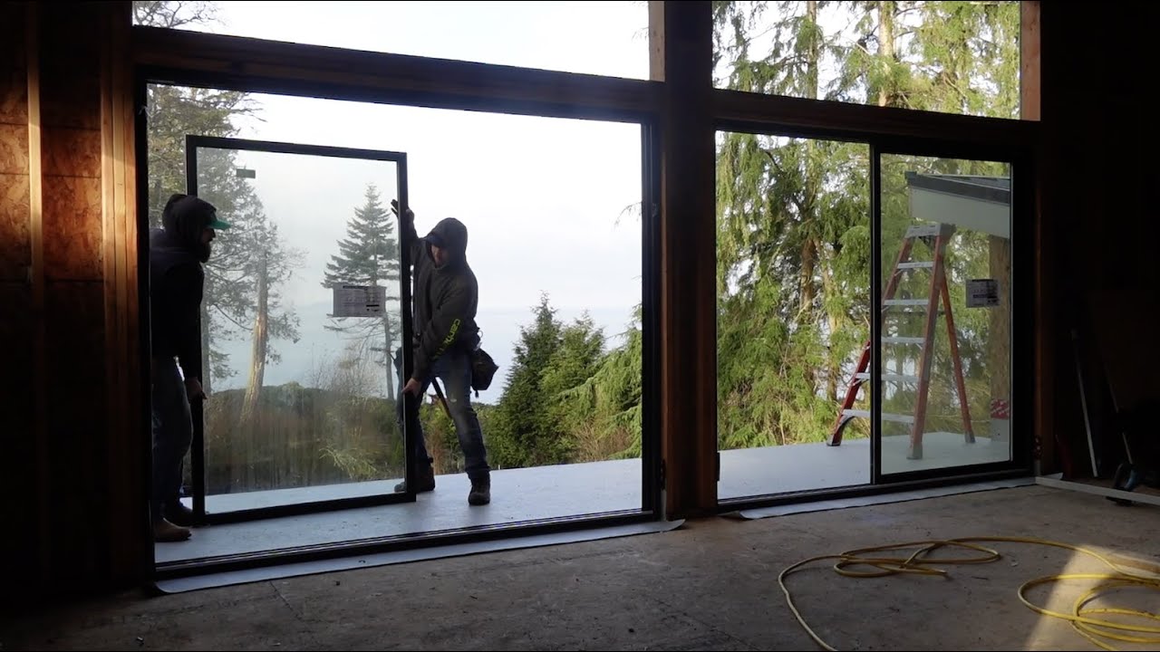 Installing our Wall of Glass | Cabin With a View