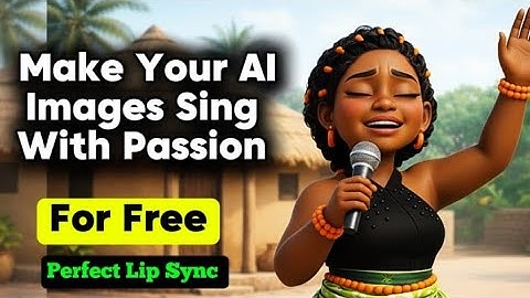 How to make your Ai images Sing For Free with perfect lip sync (Very Easy Method) 