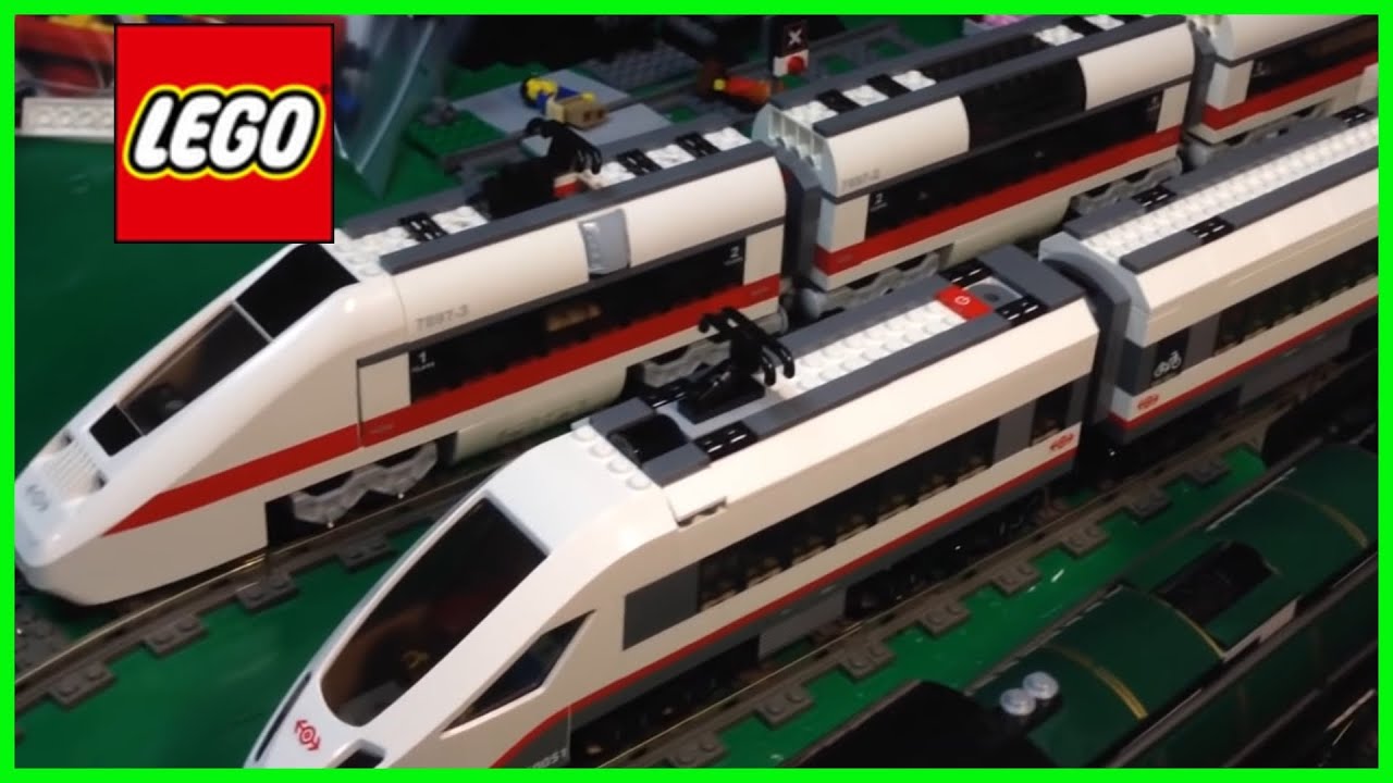 LEGO 60051 Passenger Train new 2014 set - Compare to 7897 RC - YouTube