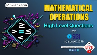 Mathematical Operations (MOT) | HIGH LEVEL Questions | Mr. Jackson | Tamil