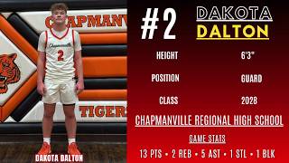 #2 Dakota Dalton Highlights vs Robert C  Byrd 3-18-2026