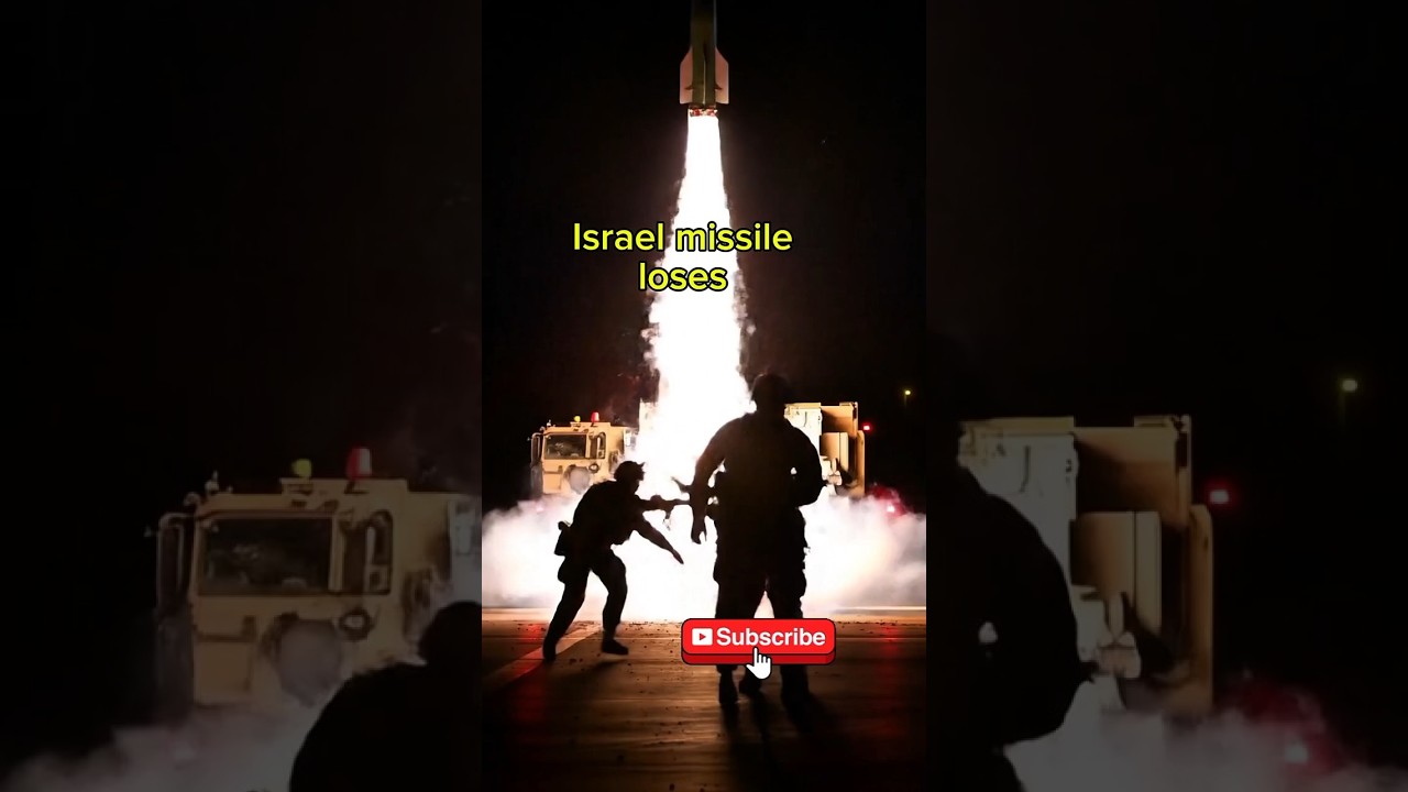 Israel's Missile Malfunction? 🚀 Missile Stopped Mid-Flight!