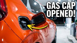 KIA SOUL - How to Open Gas Cap & Fuel Door