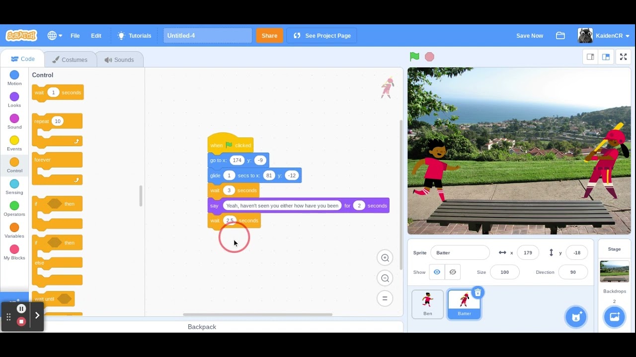 how to have a conversation in Scratch - YouTube