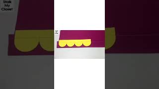 Diy Scallop Hem for Skirts, Sleeves, Shorts, Dresses, Yokes #sewingshorts #shorts #stalkmycloset