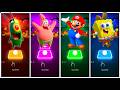 Plankton 🆚 Patrick Star 🆚 The Super Mario Galaxy Movie 🆚 SpongeBob   Coffin Dance Song (COVER)