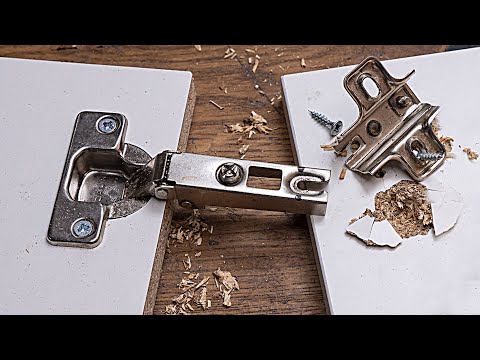 How to fix ripped furniture fittings. Particle Board Furniture Repair.