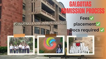 MBA ADMISSION PROCESS /GALGOTIAS/2k25/step-by-step💯#galgotiacollege #honestreview