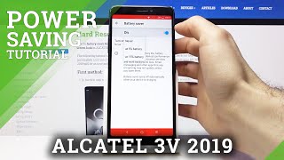 How to Turn On / Off Power Saving Mode in ALCATEL 3V 2019 – Save Battery screenshot 5