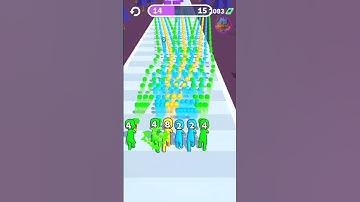 Playing Impossible💢merge Grabber Action Gameplay💥 #foryou #gamingvideos #shorts #trending #shortfeed