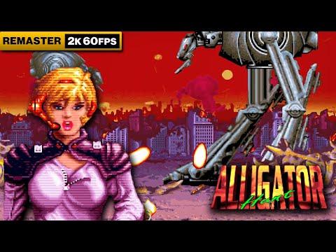 Unknown Rare And Mysterious Spanish Company ALLIGATOR HUNT Arcade LONGPLAY HQ REMASTER 