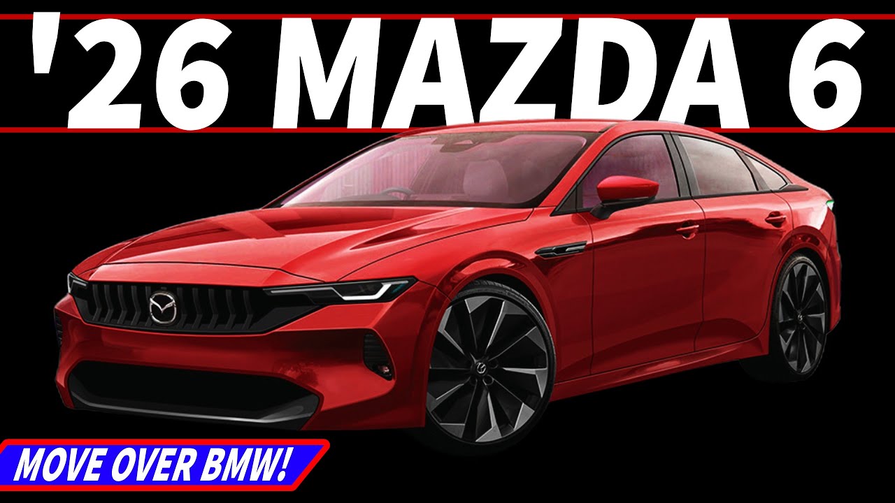 The Next-Gen Mazda6 is TARGETING Benz, BMW // Here's the latest