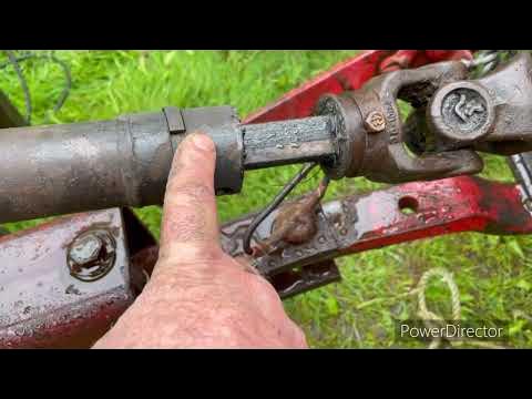 Haybine and hydraulics work, international 990 , ford 860 tractor - YouTube