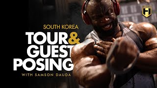 Samson Dauda South Korea Guest Posing and Tour Part 1 | HOSSTILE Content