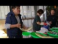 #海鮮叫賣哥#黑鯧魚和現切鬼頭刀#台中大雅區市場.Taiwan Taichung Market seafood Fishmonger Auction Cutting Fish.