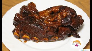 Вкуснейшие свиные ребра на сковороде!!! Delicious pork ribs!