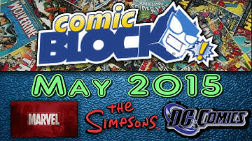 Comic Block MAY 2015 Unboxing - Inaugural Block!