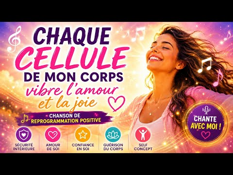 Chaque Cellule de Mon Corps ✨ Chanson de Reprogrammation Positive & Guérison Intérieure