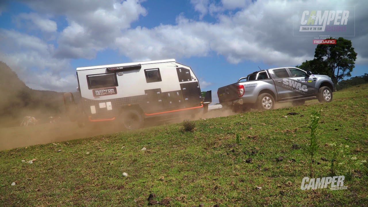 CAMPER TRAILER OF THE YEAR 2020 SWAG RAPTOR X13 EXPLORER 30SEC YouTube