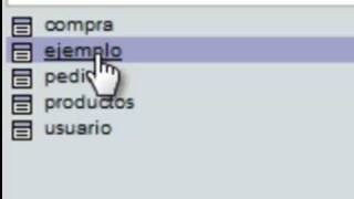 phpmyadmin tutorial OPERACIONES  parte dos