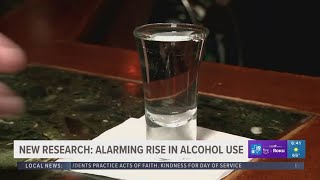 New research shows alarming rise in alcohol use
