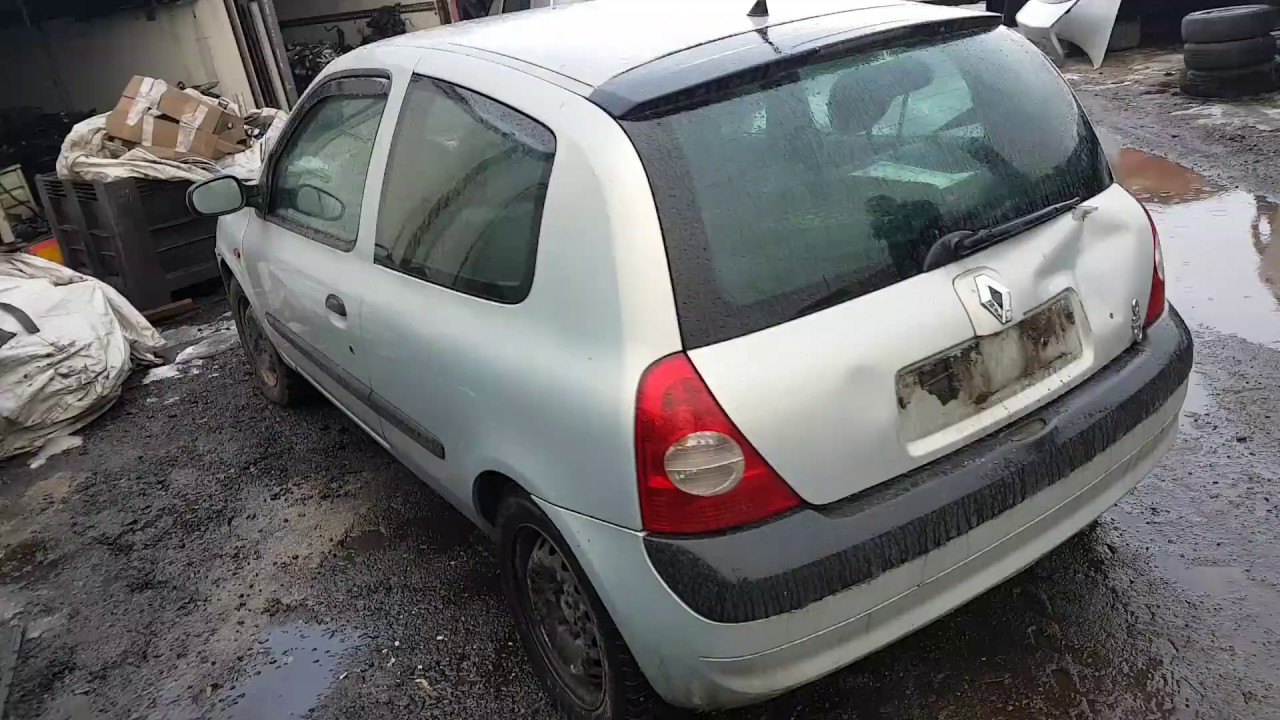 Car recycler parts Renault Clio, 2002 facelift 1.5 dCi 59kW Diesel Mechanical Hatchback