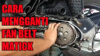 BONGKAR PASANG V BELT VARIO 150