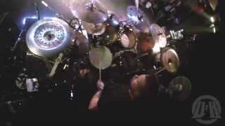 CRYPTOPSY@Emaciate live in Czech Republic 2014 (Drum Cam)