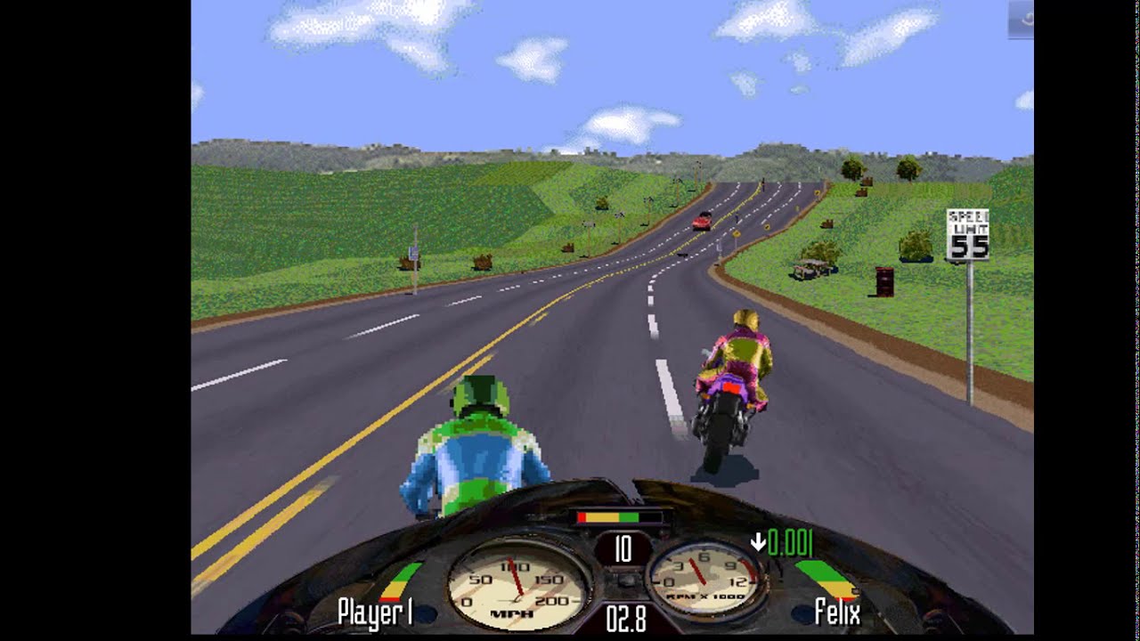Road Rash.exe - YouTube
