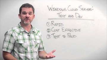 Windows In The Cloud: Test and Development